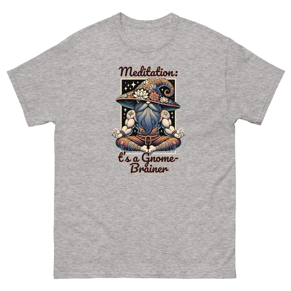 Gnome Meditation Tee - Max & Co Tees