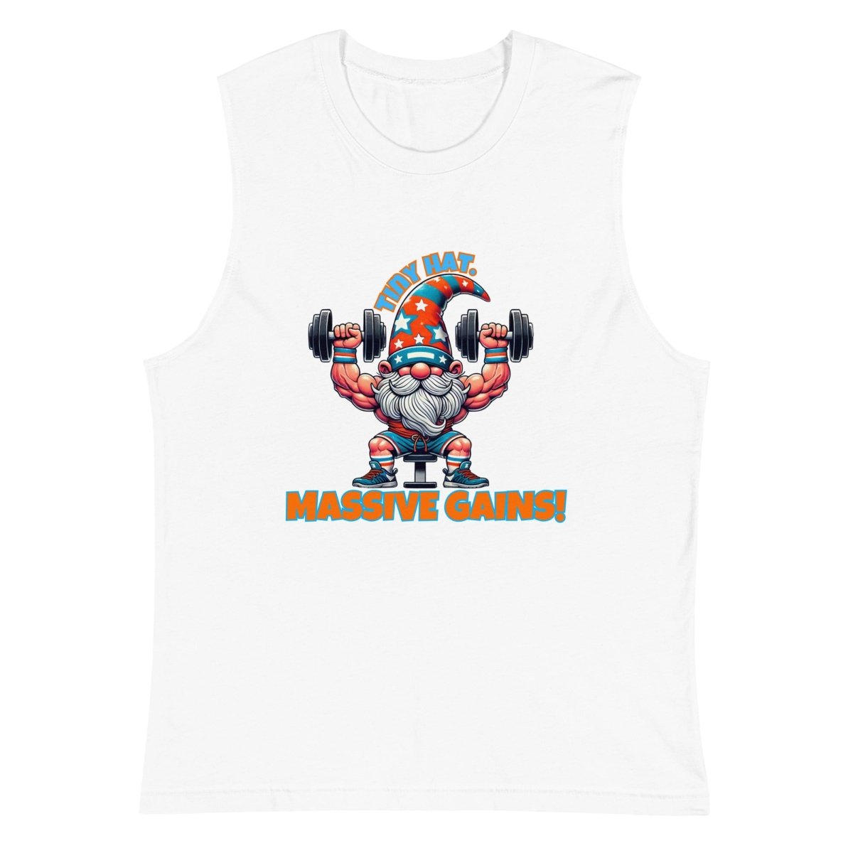 Gnome Tiny Hat Muscle Shirt - Max & Co Tees