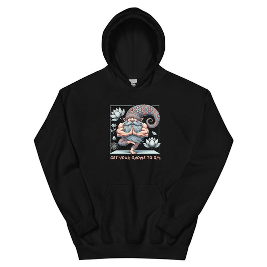 Gnome to Om Hoodie - Max & Co Tees