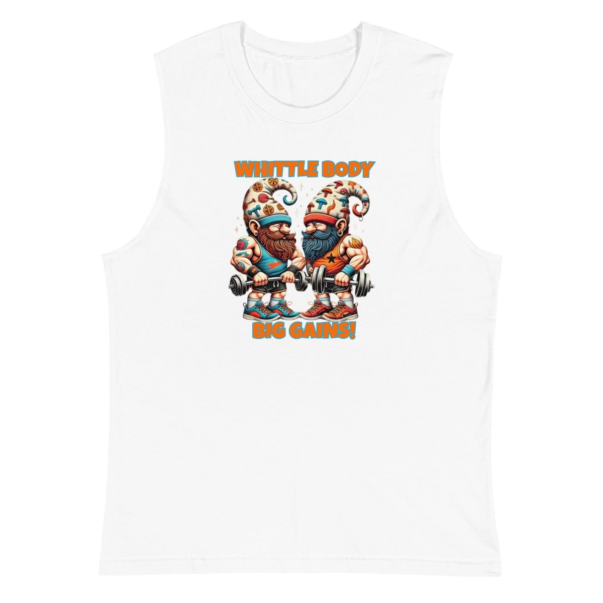 Gnome Whittle Body Muscle Shirt - Max & Co Tees
