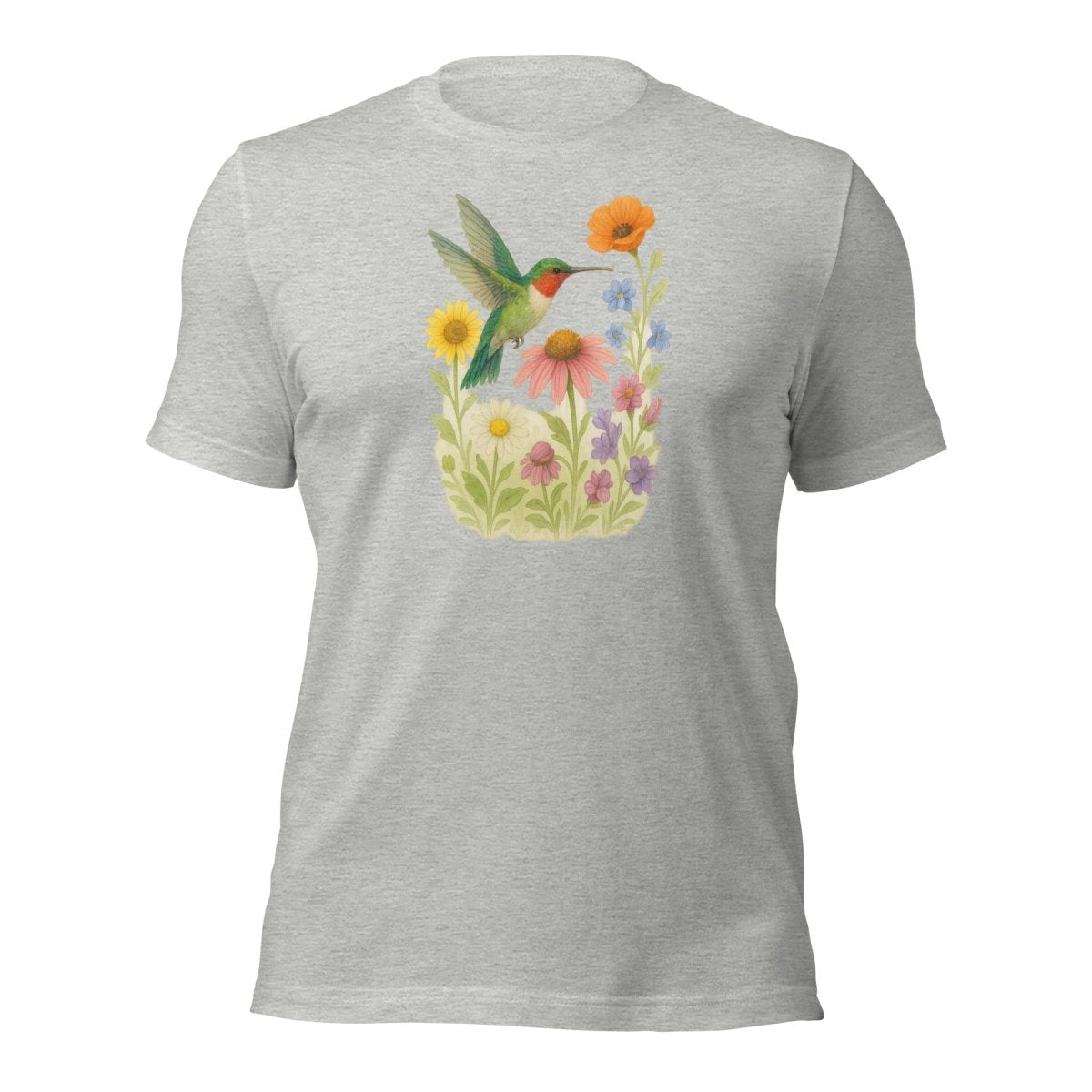 Hummingbird Flowers Tee - Max & Co Tees