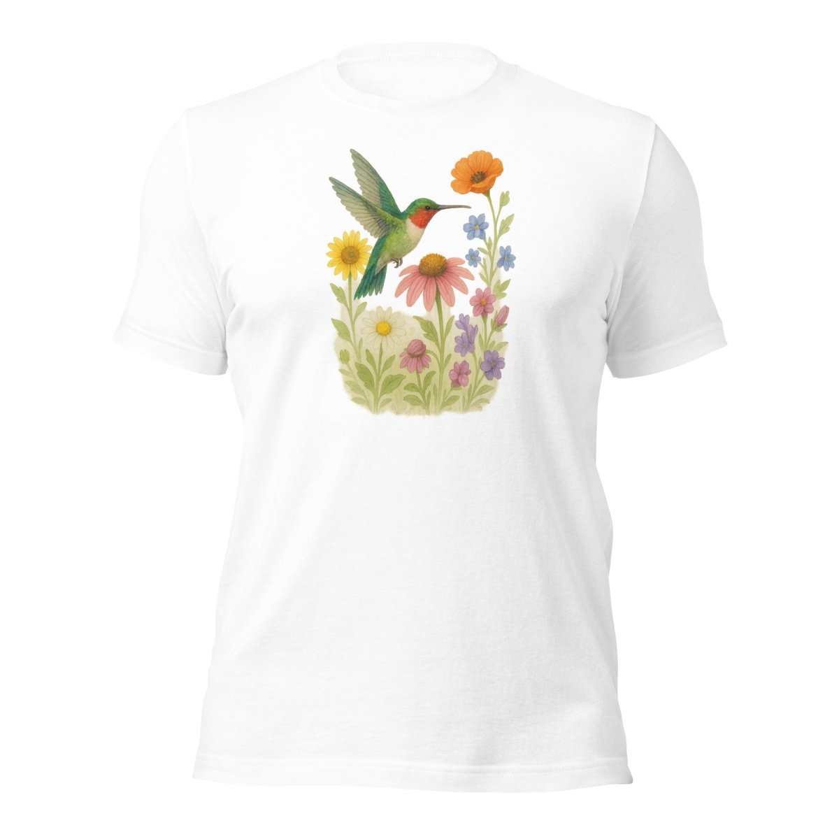 Hummingbird Flowers Tee - Max & Co Tees