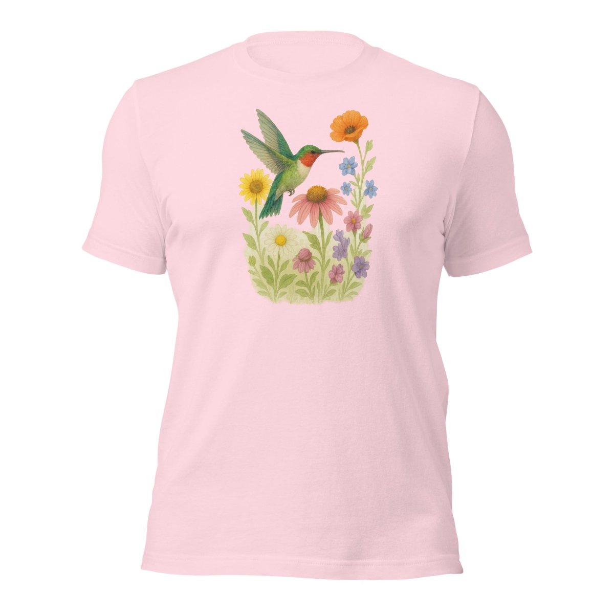 Hummingbird Flowers Tee - Max & Co Tees