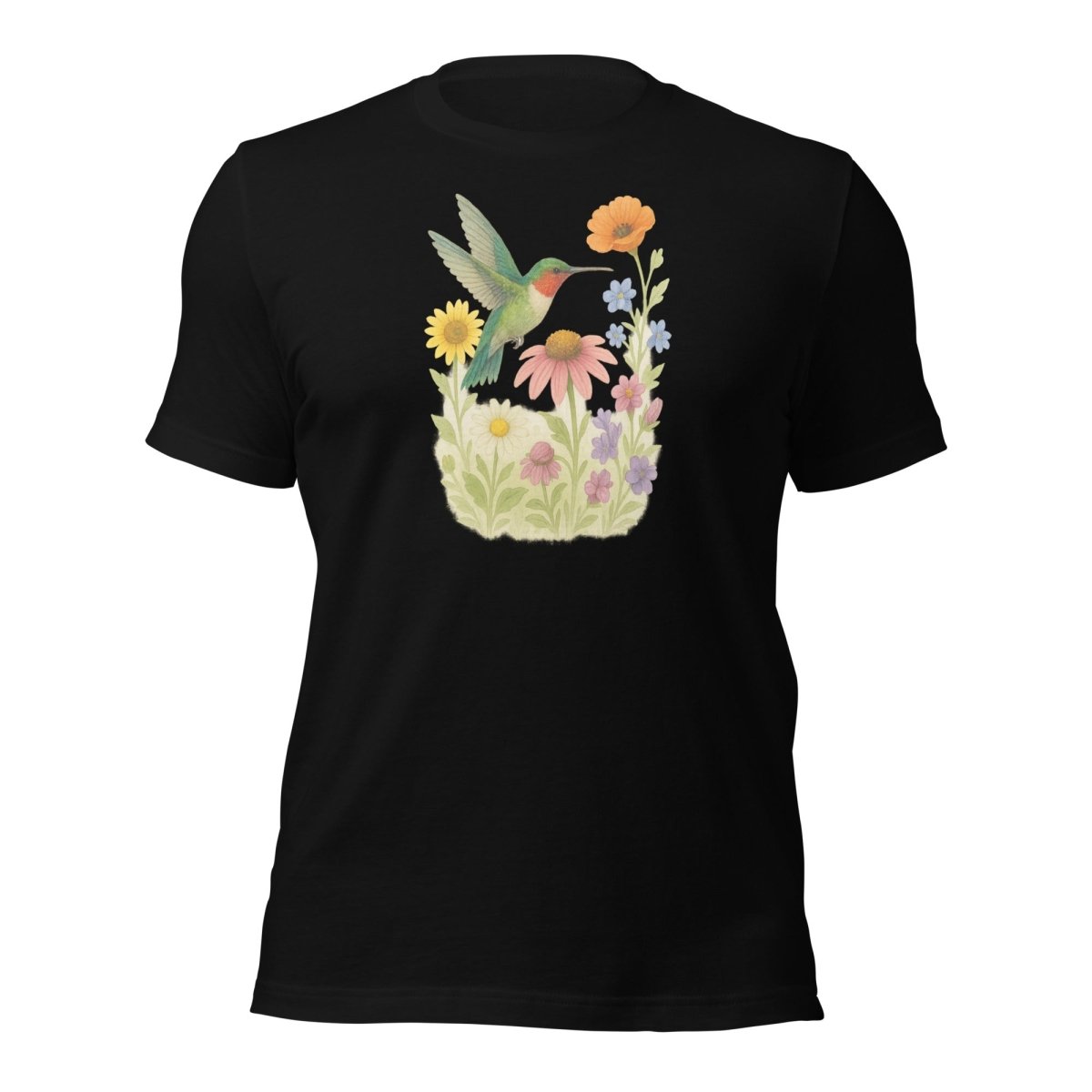 Hummingbird Flowers Tee - Max & Co Tees