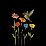 Hummingbird Stem Flowers Tee - Max & Co Tees