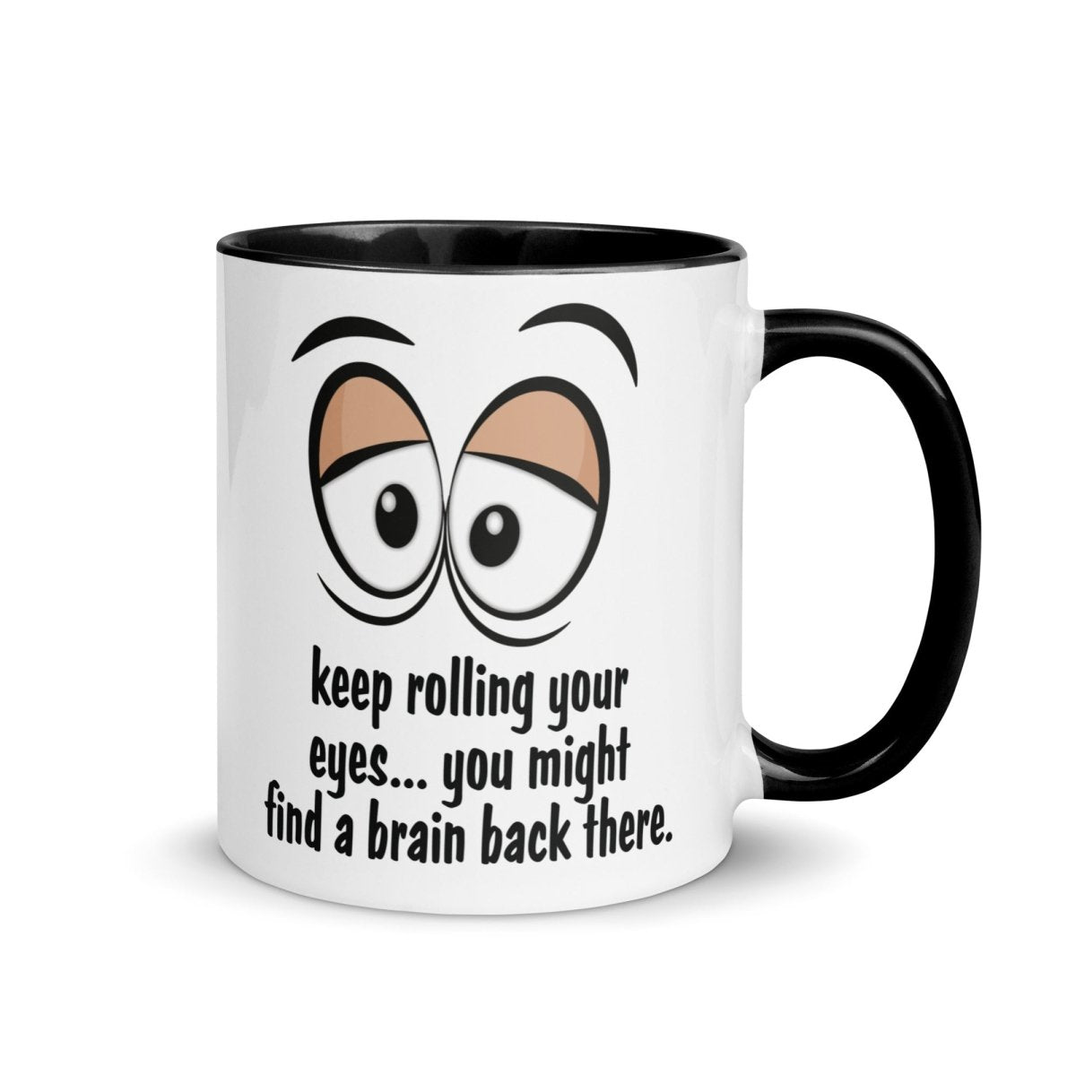 Humor Eye Roll Inner Color Mug - Max & Co Tees