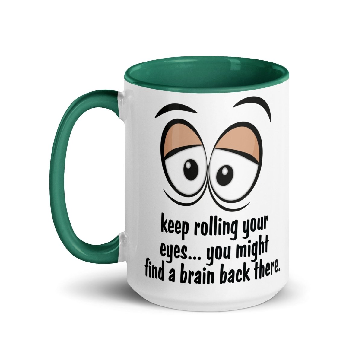 Humor Eye Roll Inner Color Mug - Max & Co Tees