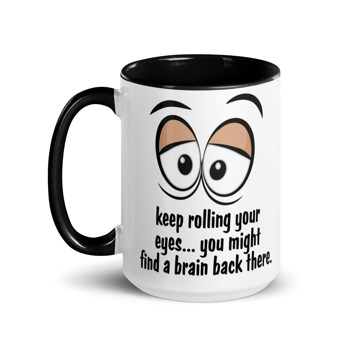Humor Eye Roll Inner Color Mug - Max & Co Tees
