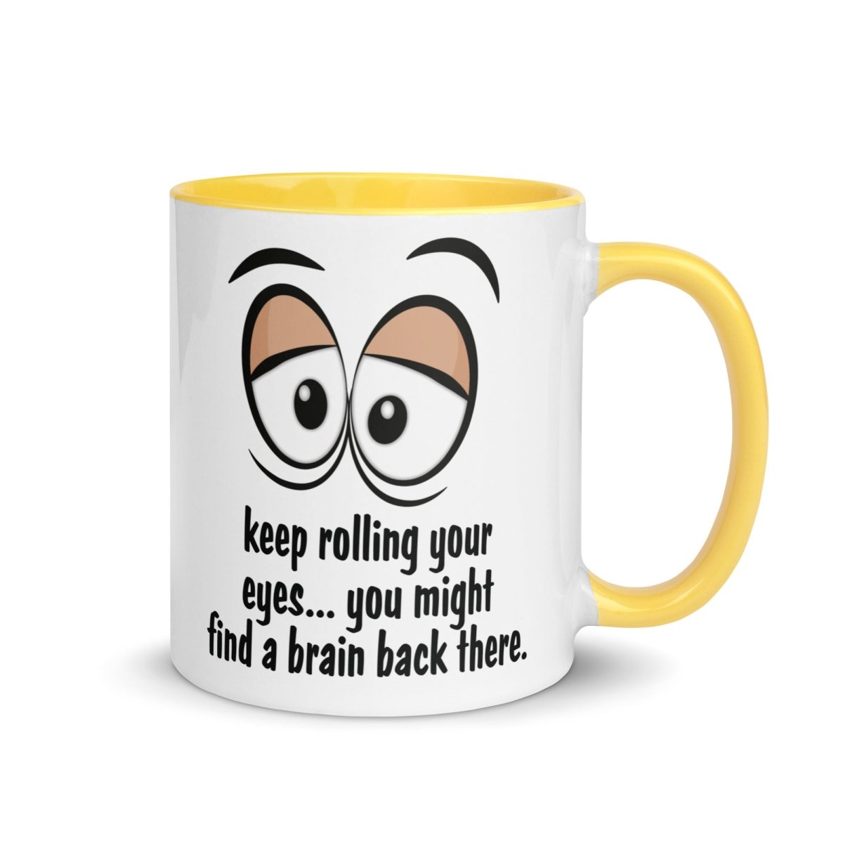 Humor Eye Roll Inner Color Mug - Max & Co Tees