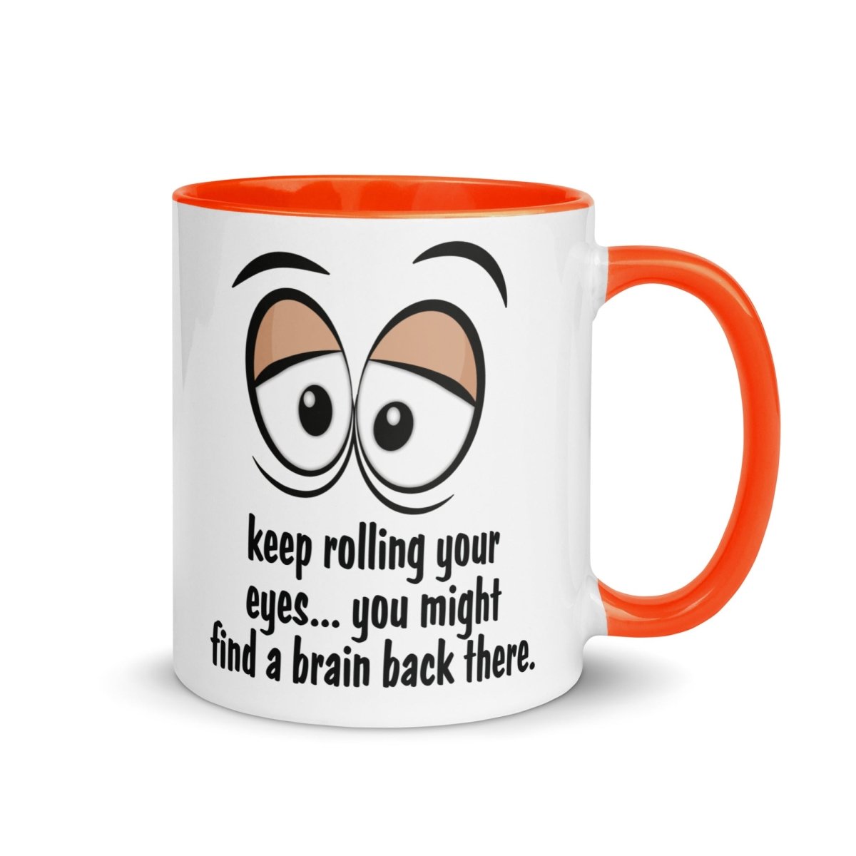 Humor Eye Roll Inner Color Mug - Max & Co Tees