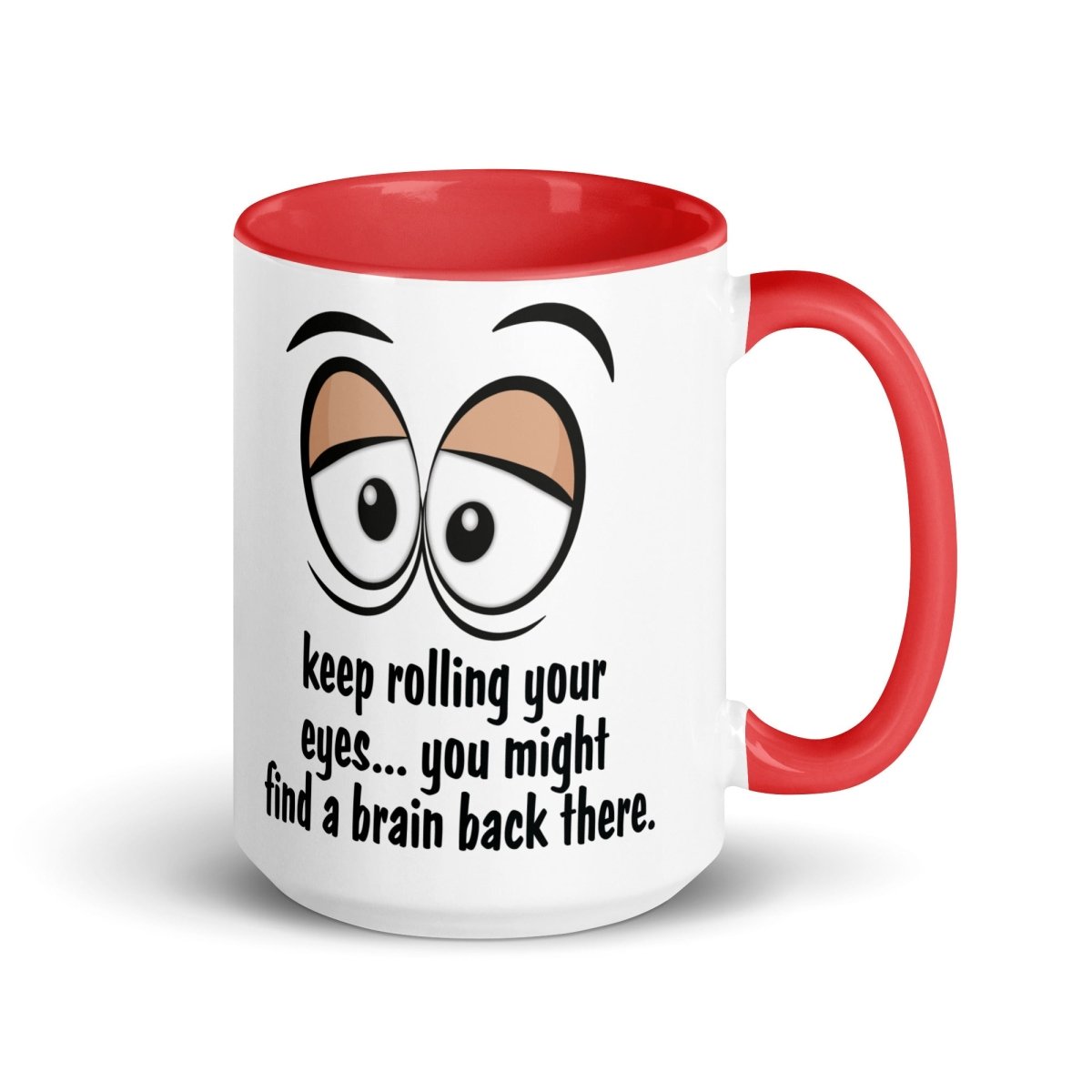Humor Eye Roll Inner Color Mug - Max & Co Tees