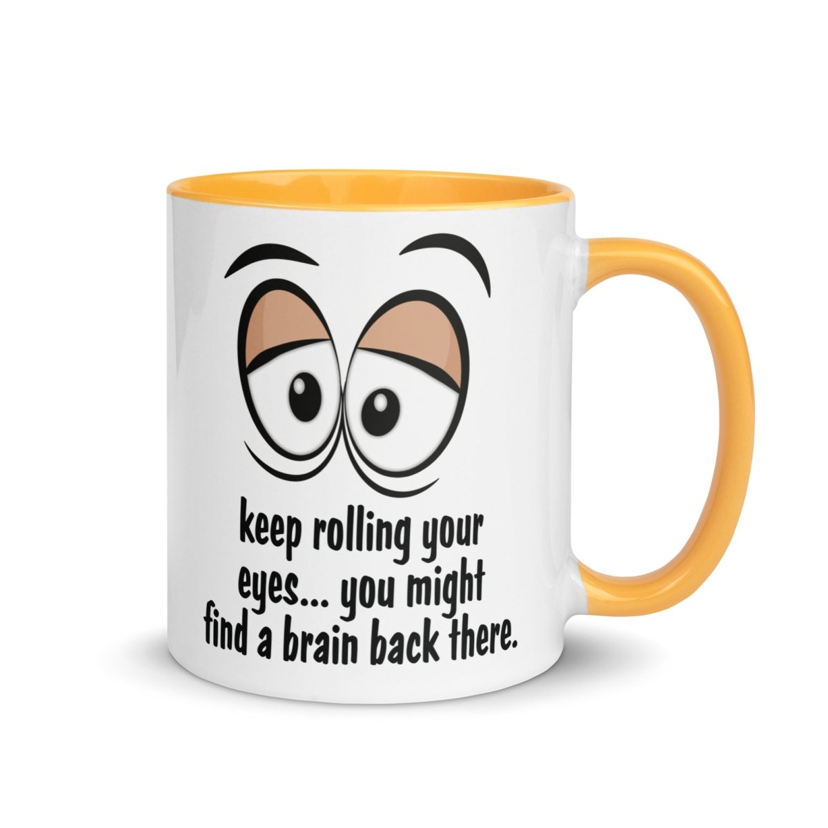 Humor Eye Roll Inner Color Mug - Max & Co Tees