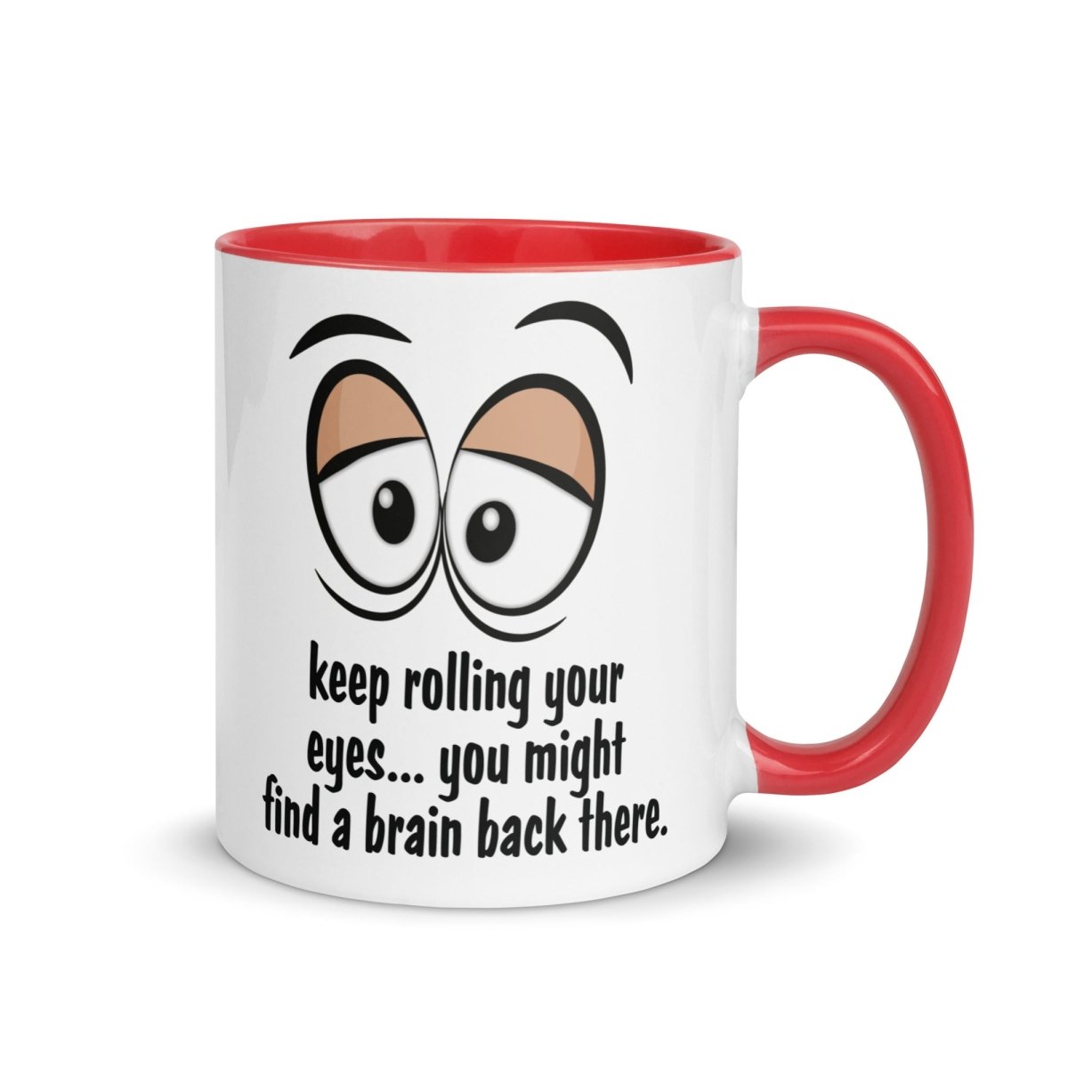 Humor Eye Roll Inner Color Mug - Max & Co Tees
