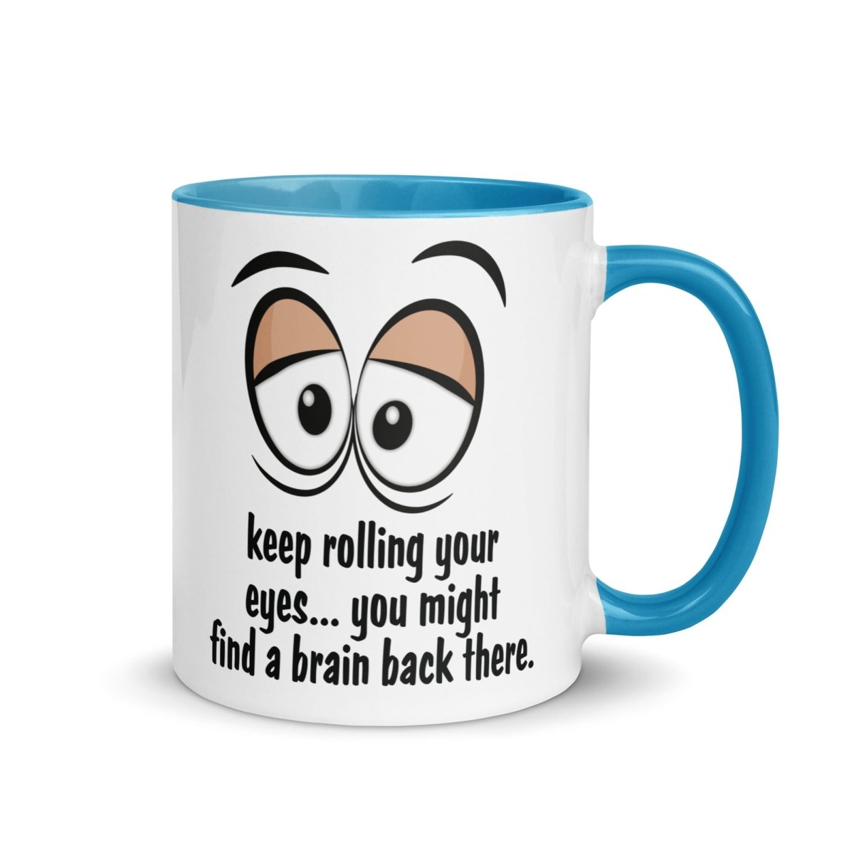 Humor Eye Roll Inner Color Mug - Max & Co Tees
