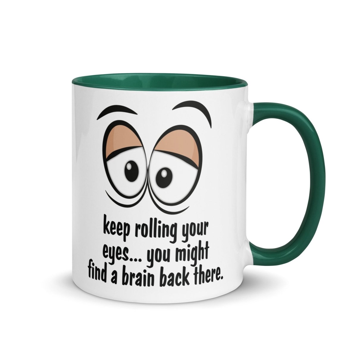 Humor Eye Roll Inner Color Mug - Max & Co Tees