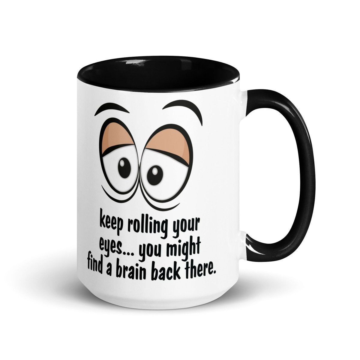 Humor Eye Roll Inner Color Mug - Max & Co Tees