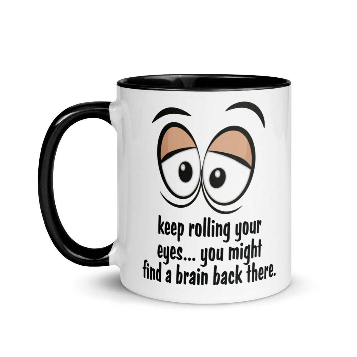 Humor Eye Roll Inner Color Mug - Max & Co Tees