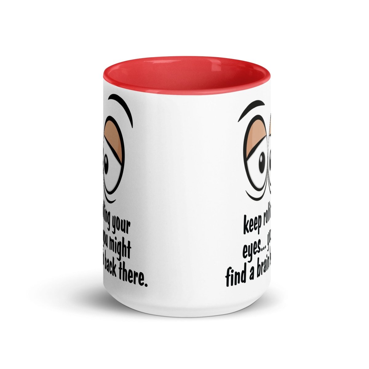 Humor Eye Roll Inner Color Mug - Max & Co Tees