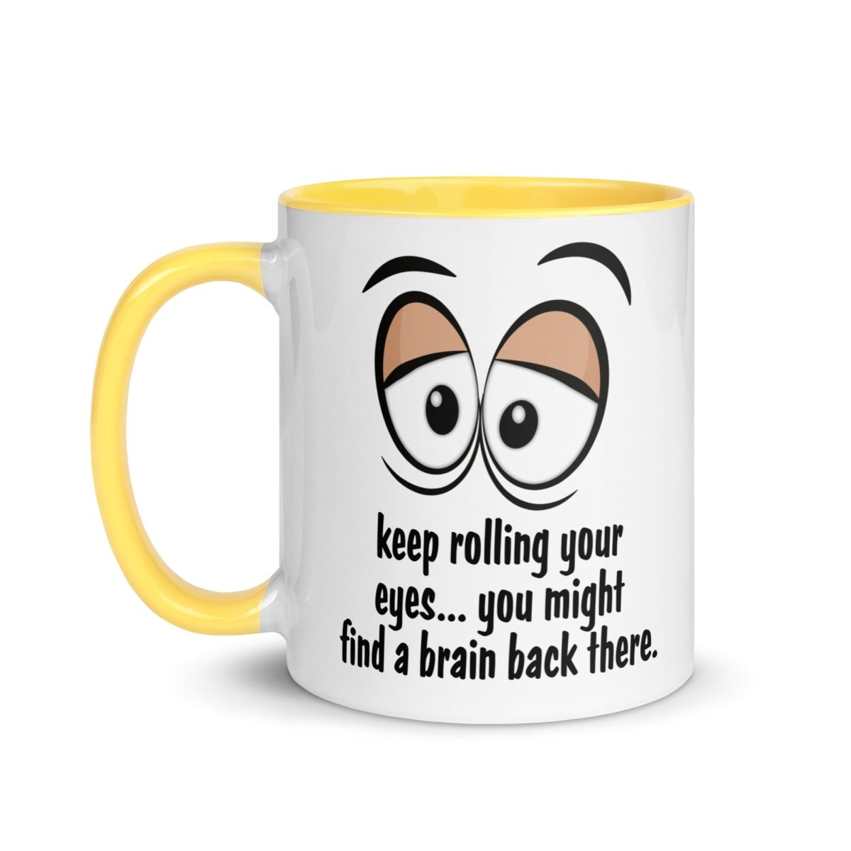 Humor Eye Roll Inner Color Mug - Max & Co Tees