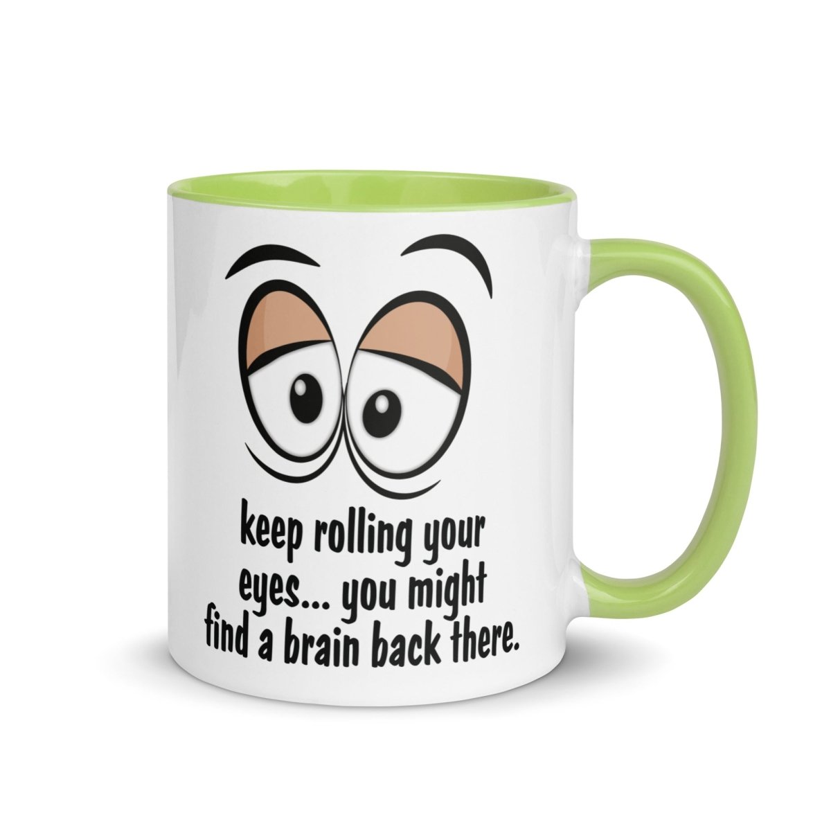 Humor Eye Roll Inner Color Mug - Max & Co Tees