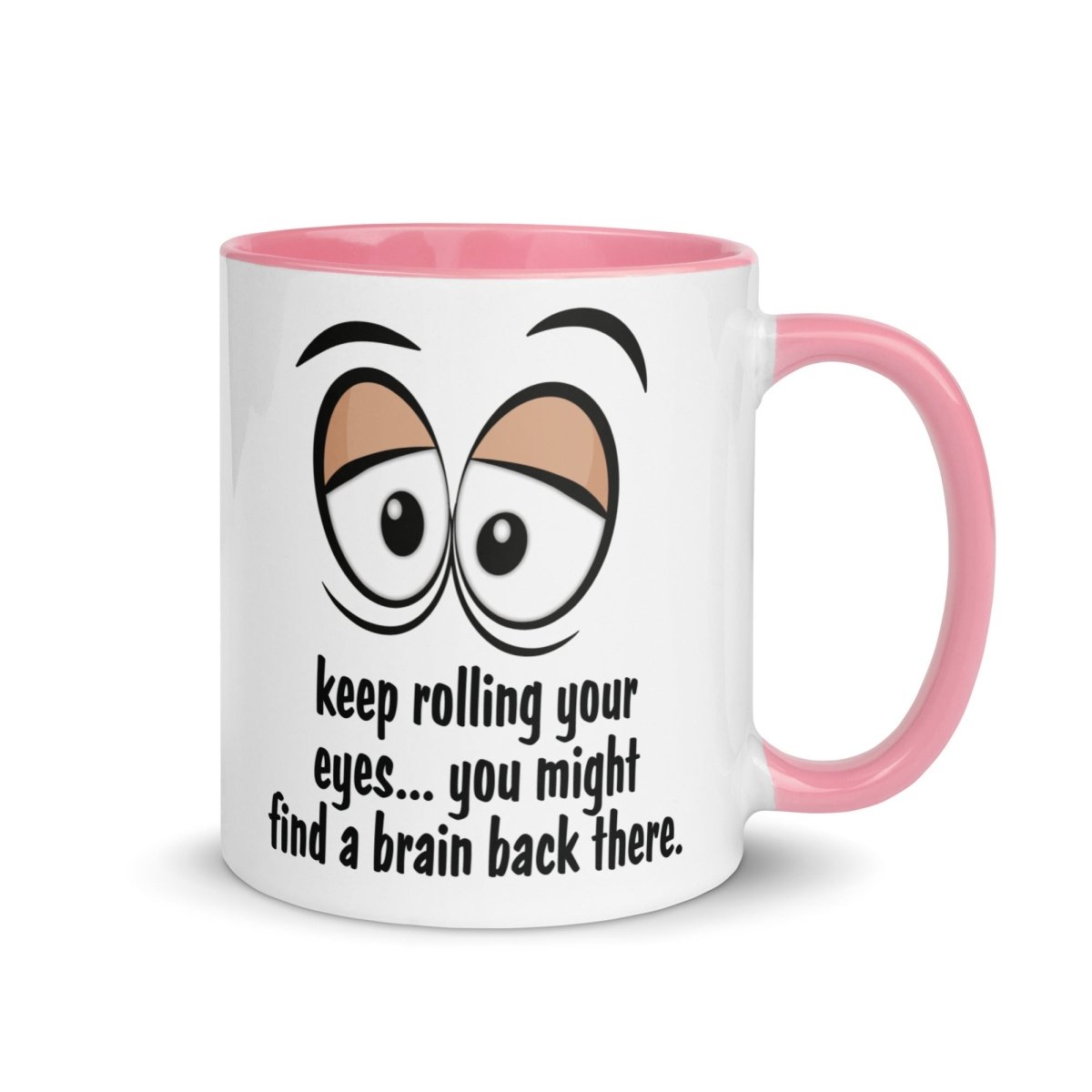 Humor Eye Roll Inner Color Mug - Max & Co Tees