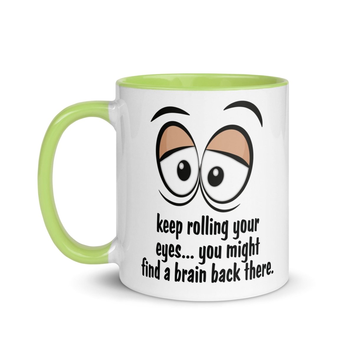 Humor Eye Roll Inner Color Mug - Max & Co Tees