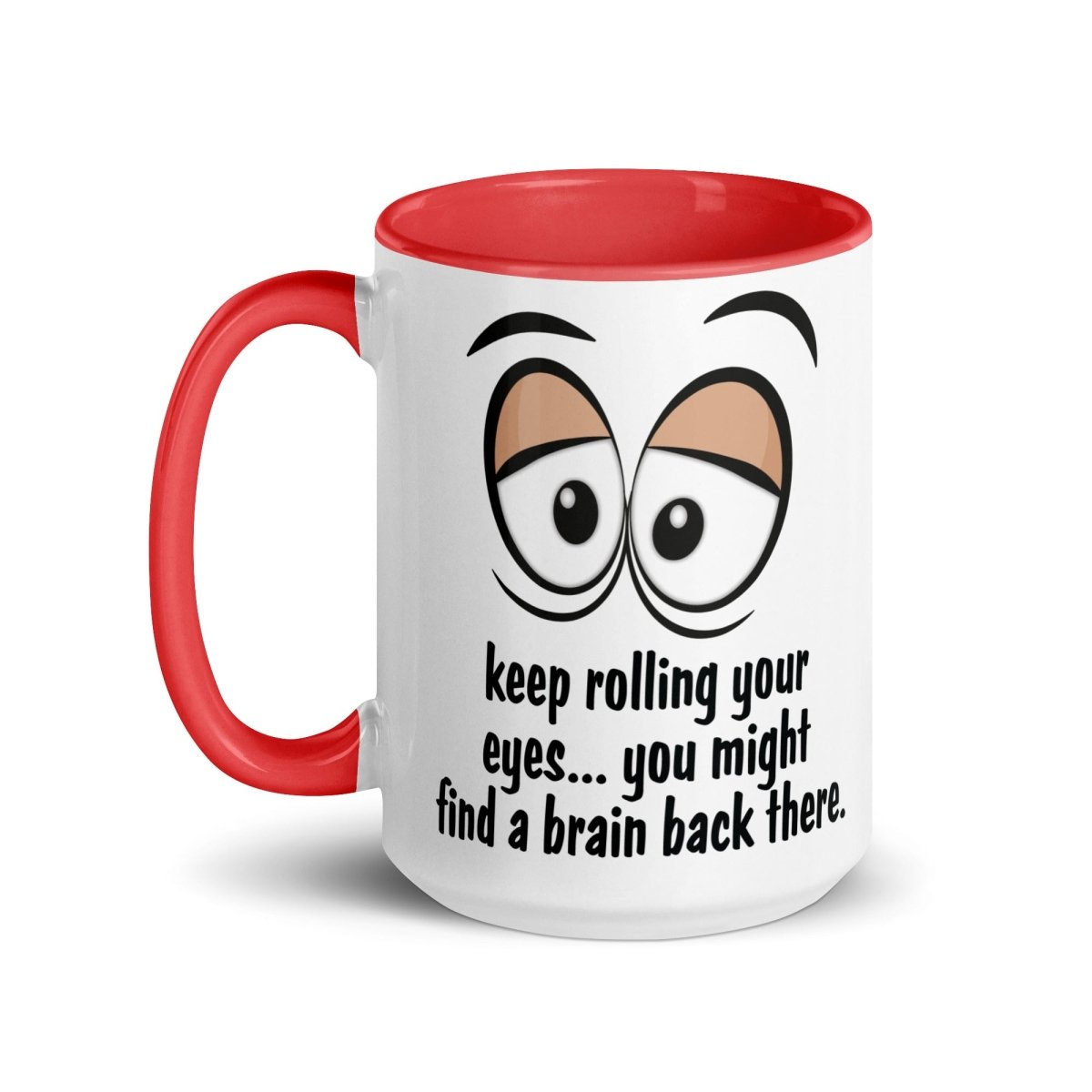 Humor Eye Roll Inner Color Mug - Max & Co Tees