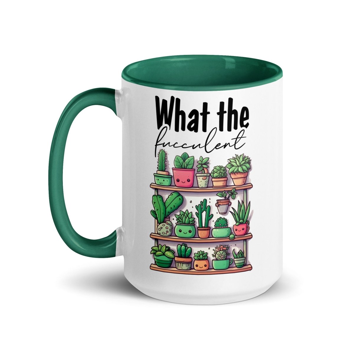 Humor Fucculent Inner Color Mug - Max & Co Tees