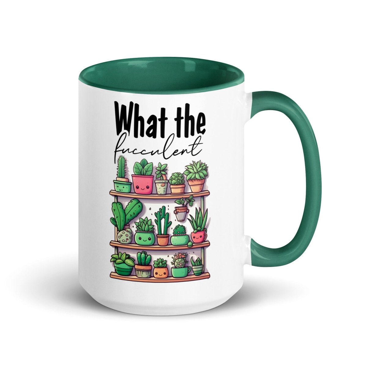 Humor Fucculent Inner Color Mug - Max & Co Tees