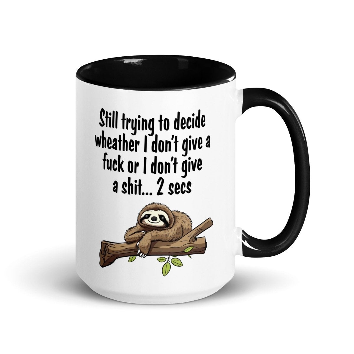 Humor Give a F#$% Inner Color Mug - Max & Co Tees