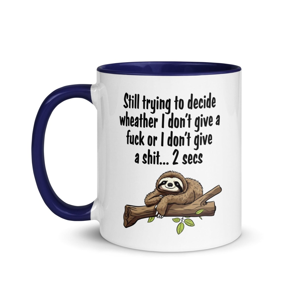Humor Give a F#$% Inner Color Mug - Max & Co Tees