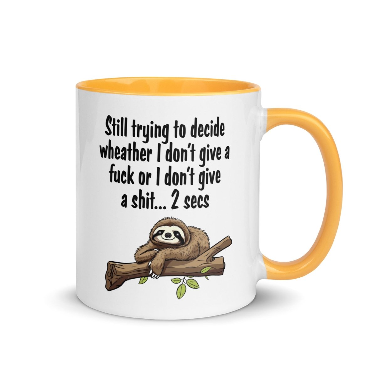 Humor Give a F#$% Inner Color Mug - Max & Co Tees
