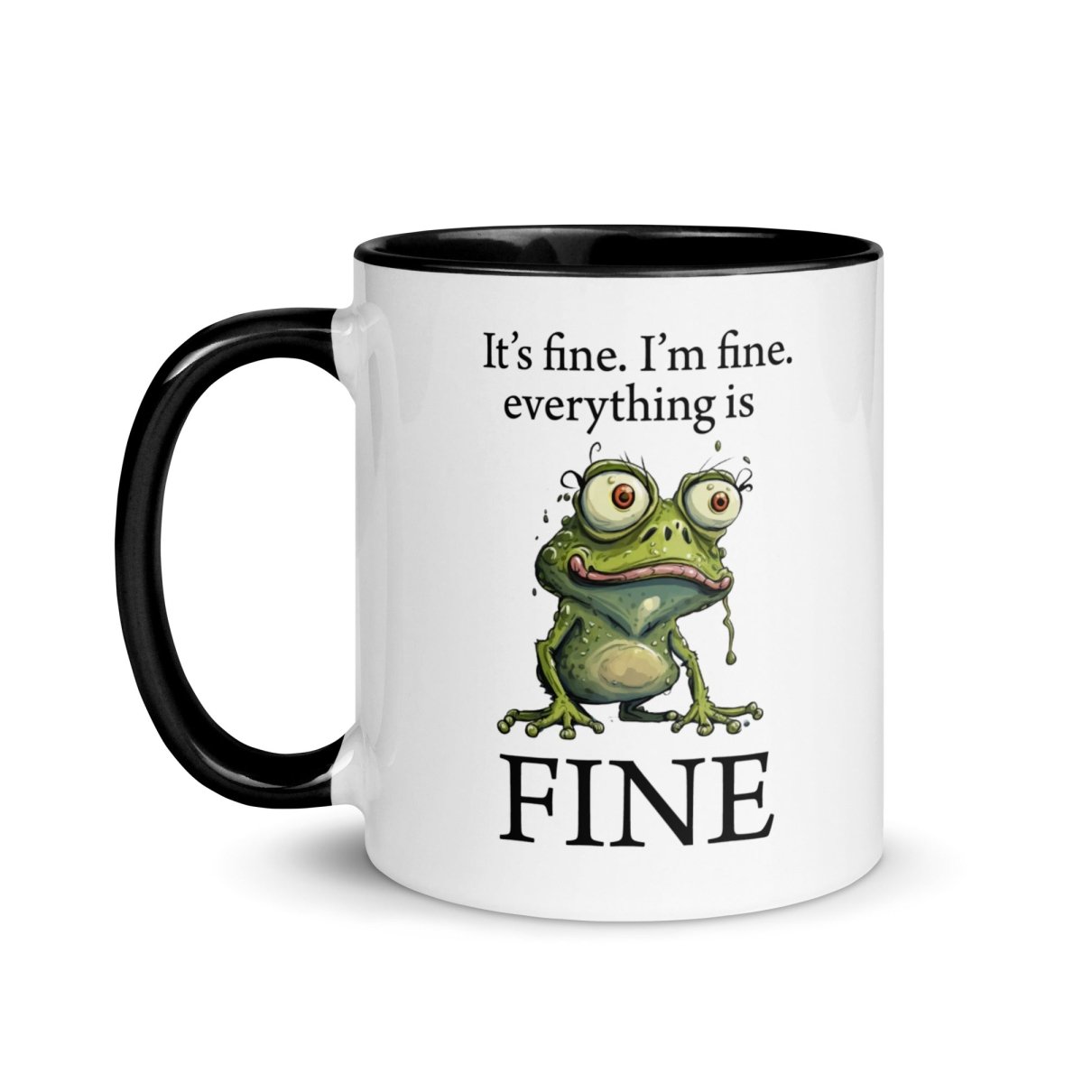 Humor I'm Fine Inner Color Mug - Max & Co Tees