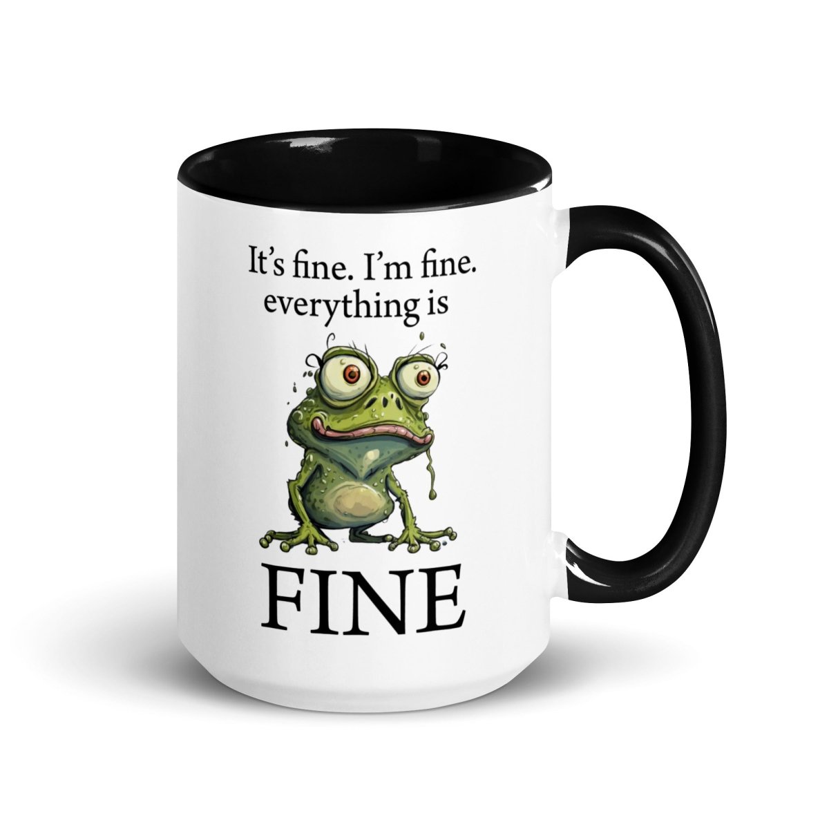 Humor I'm Fine Inner Color Mug - Max & Co Tees