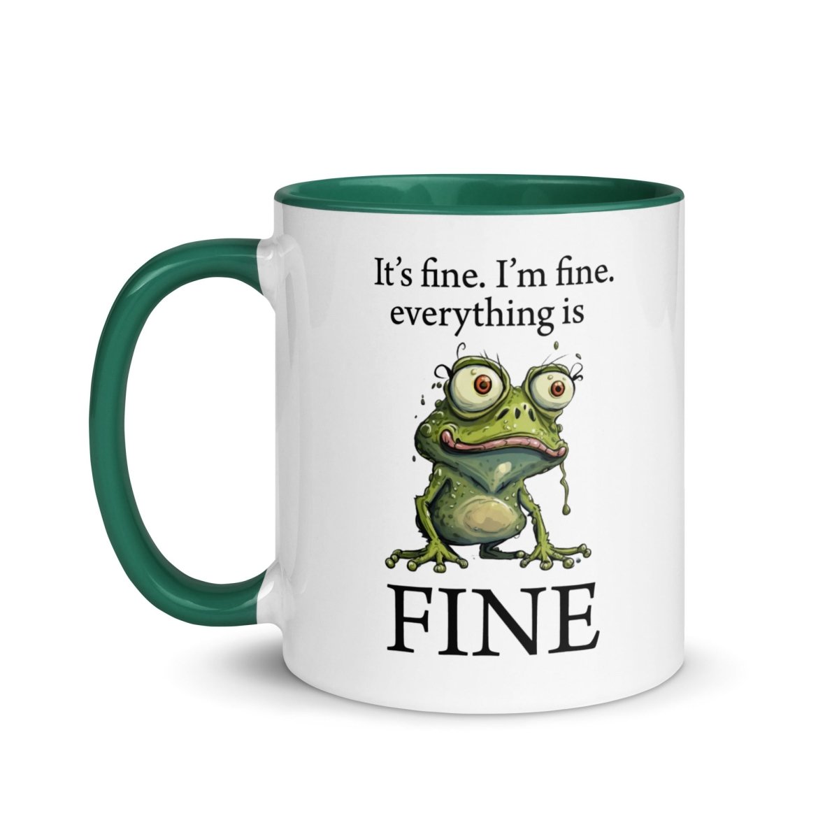 Humor I'm Fine Inner Color Mug - Max & Co Tees