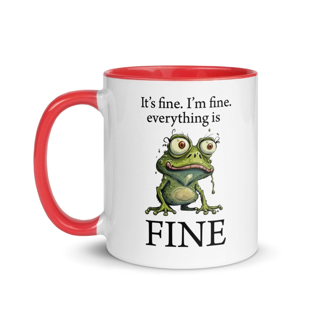 Humor I'm Fine Inner Color Mug - Max & Co Tees