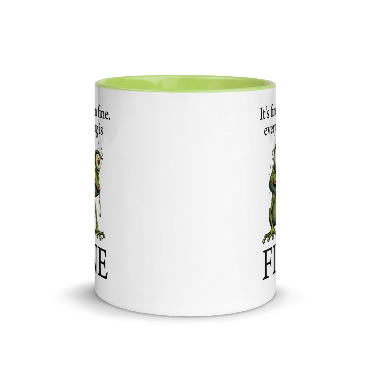 Humor I'm Fine Inner Color Mug - Max & Co Tees