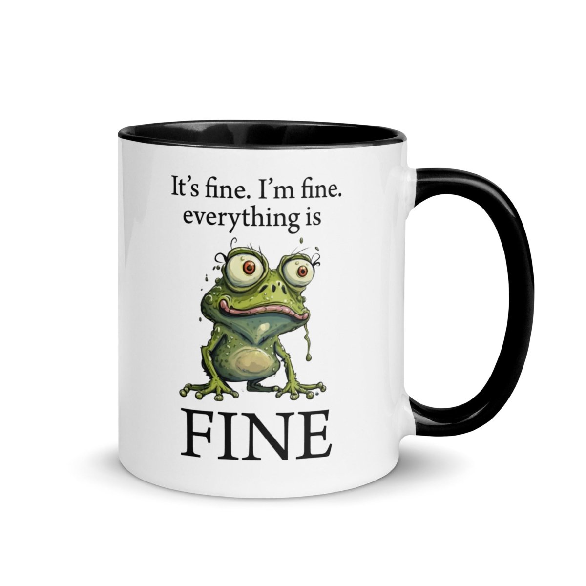 Humor I'm Fine Inner Color Mug - Max & Co Tees