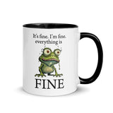 Humor I'm Fine Inner Color Mug - Max & Co Tees