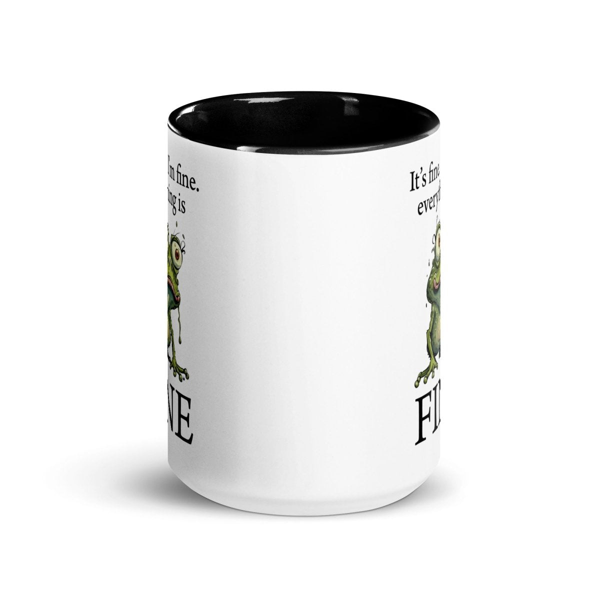 Humor I'm Fine Inner Color Mug - Max & Co Tees
