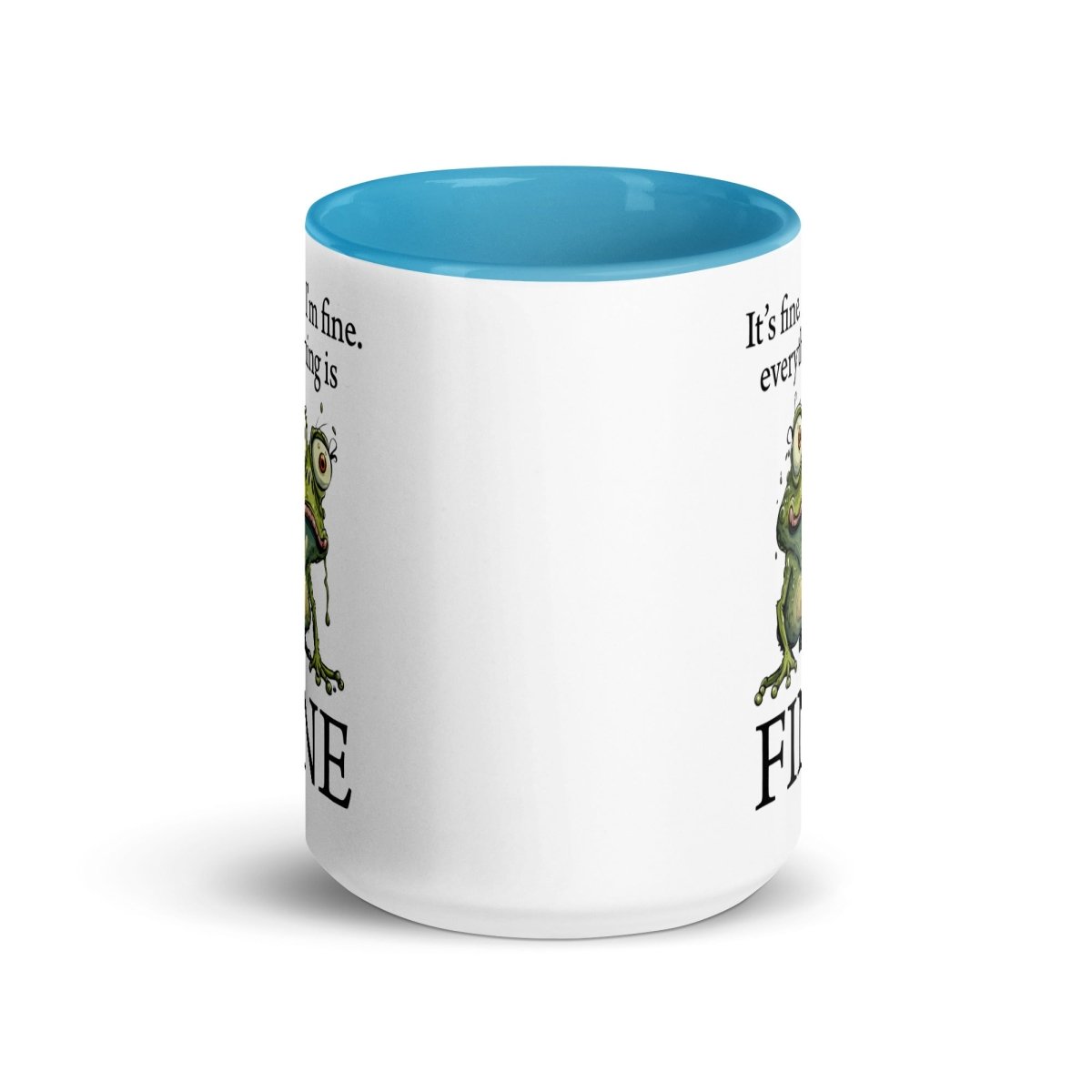 Humor I'm Fine Inner Color Mug - Max & Co Tees