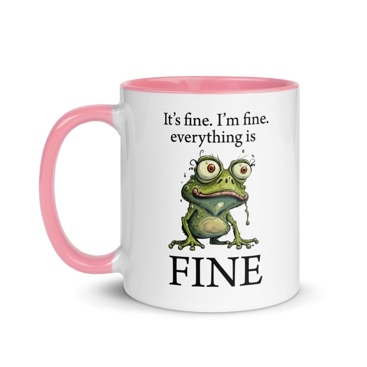 Humor I'm Fine Inner Color Mug - Max & Co Tees