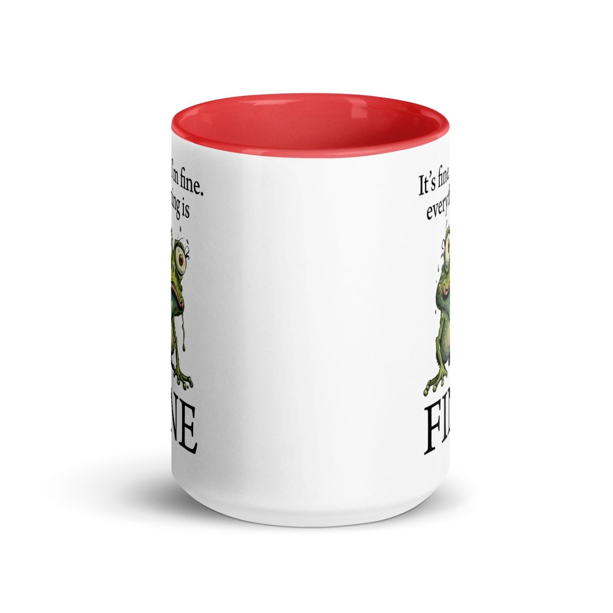 Humor I'm Fine Inner Color Mug - Max & Co Tees