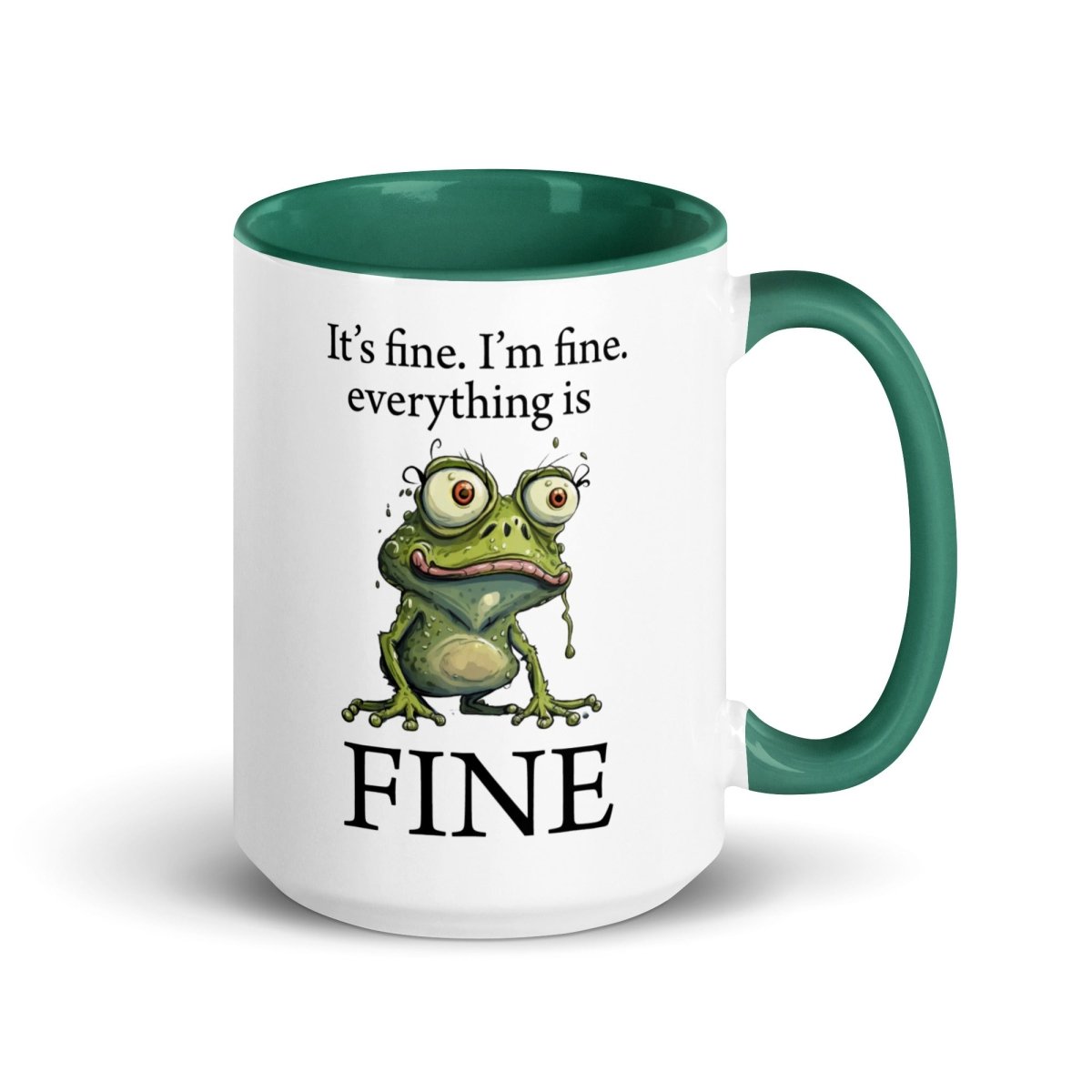 Humor I'm Fine Inner Color Mug - Max & Co Tees