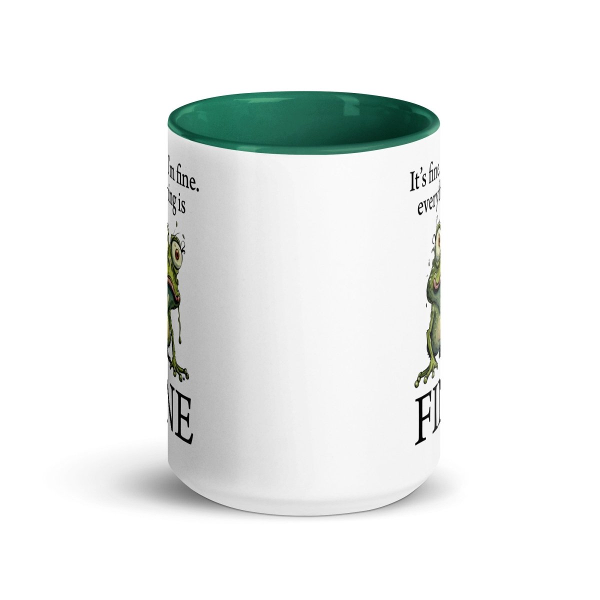 Humor I'm Fine Inner Color Mug - Max & Co Tees