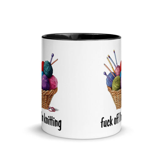 Humor Knitting Inner Color Mug - Max & Co Tees