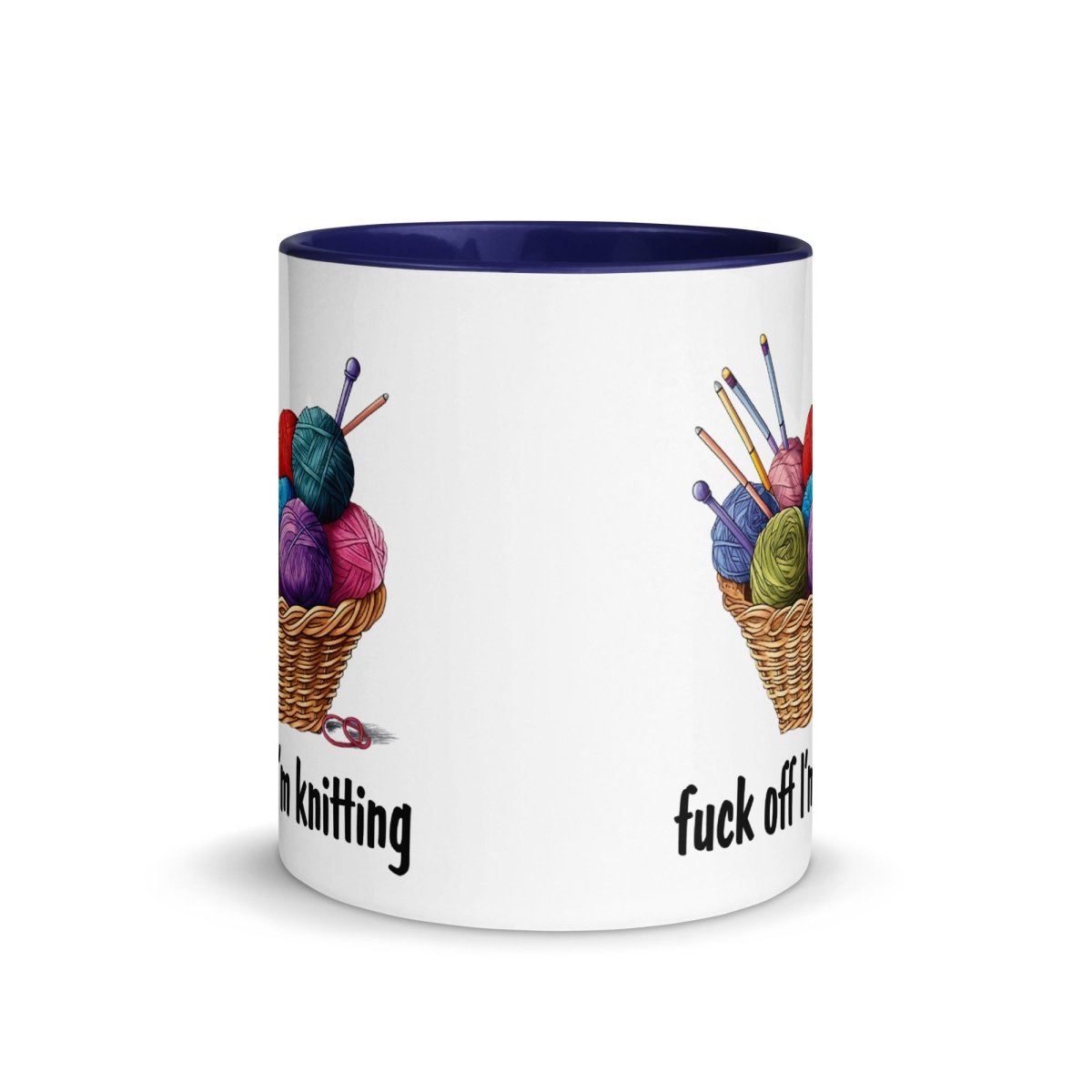 Humor Knitting Inner Color Mug - Max & Co Tees