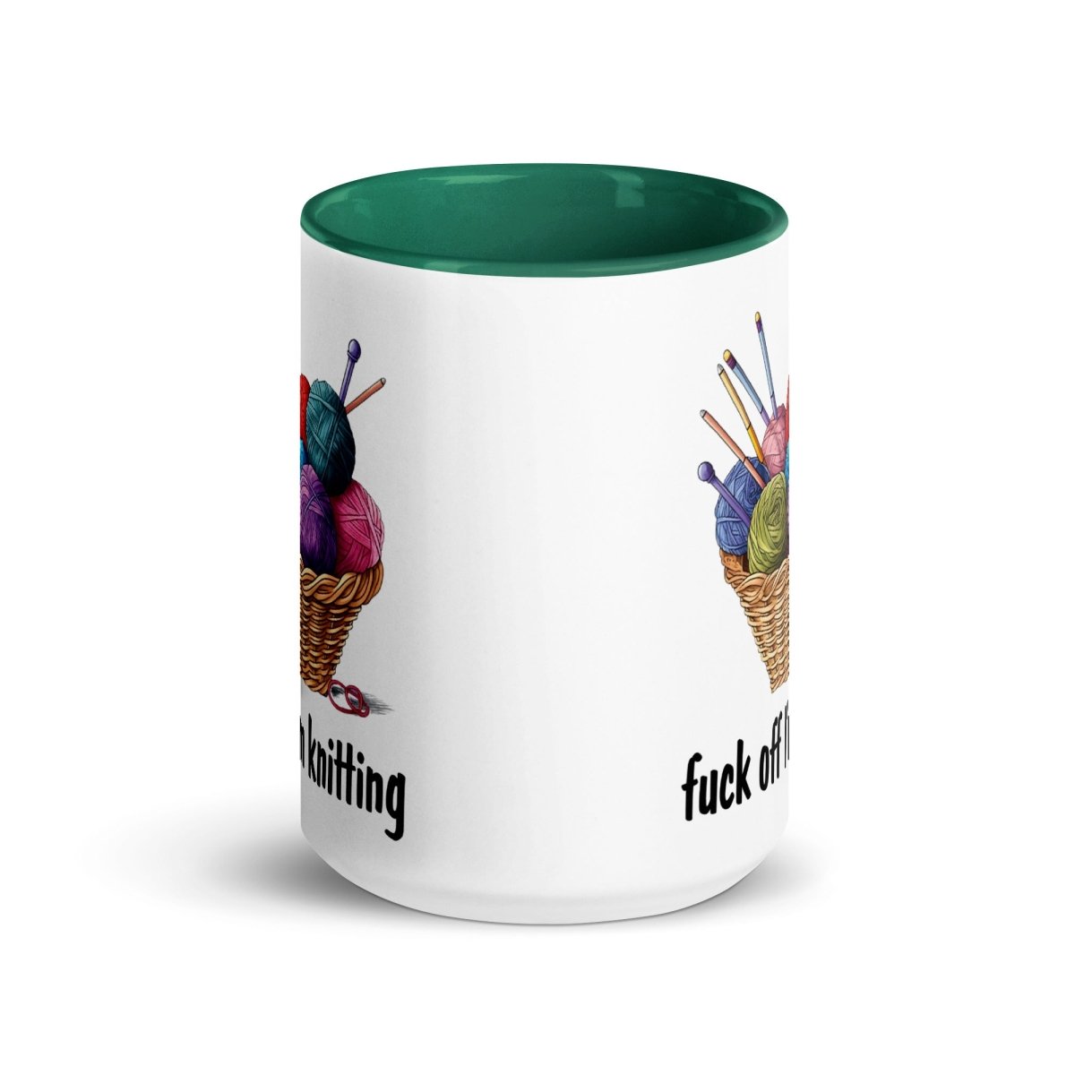 Humor Knitting Inner Color Mug - Max & Co Tees