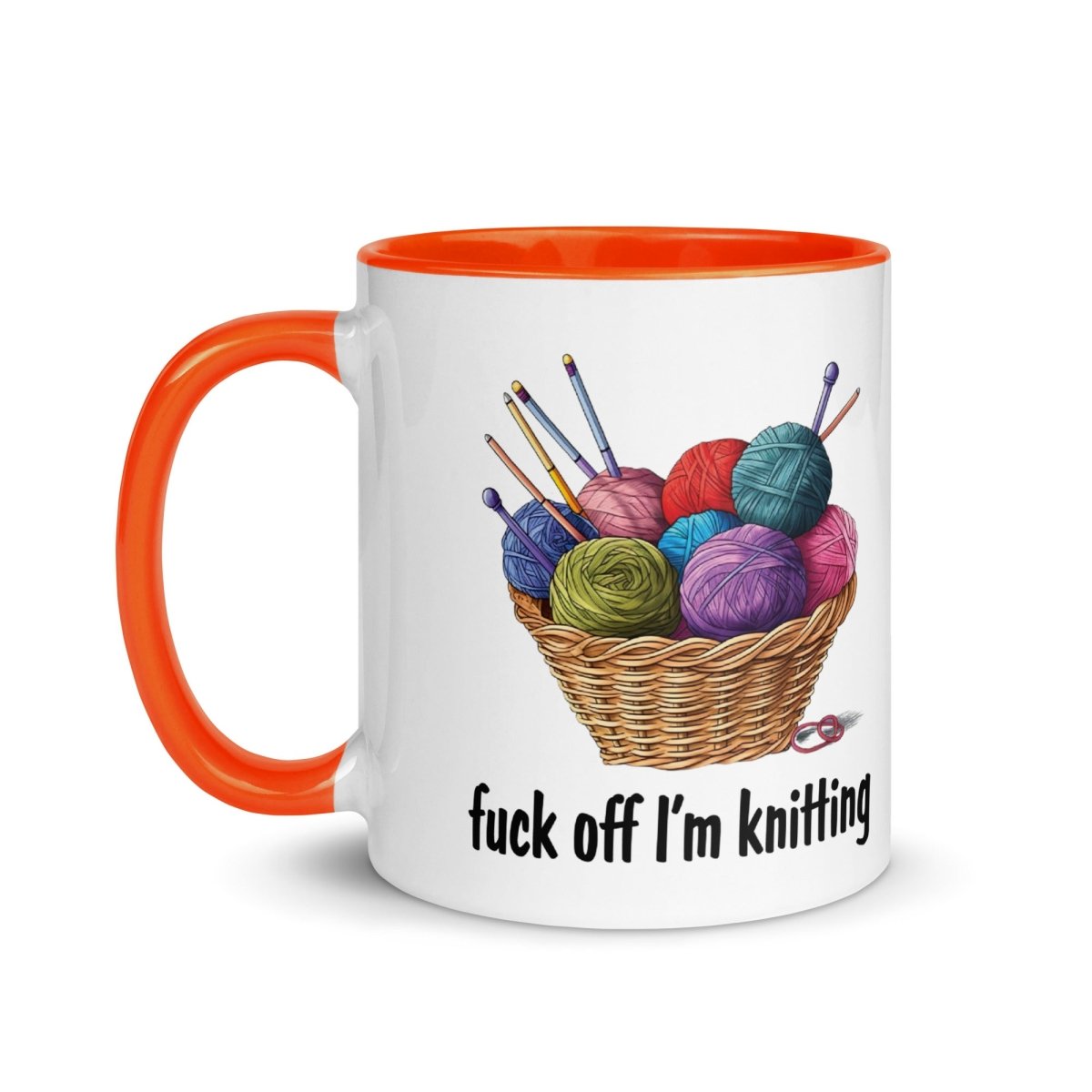 Humor Knitting Inner Color Mug - Max & Co Tees