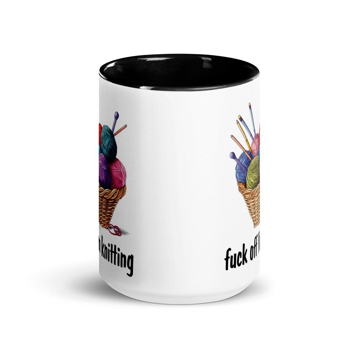 Humor Knitting Inner Color Mug - Max & Co Tees